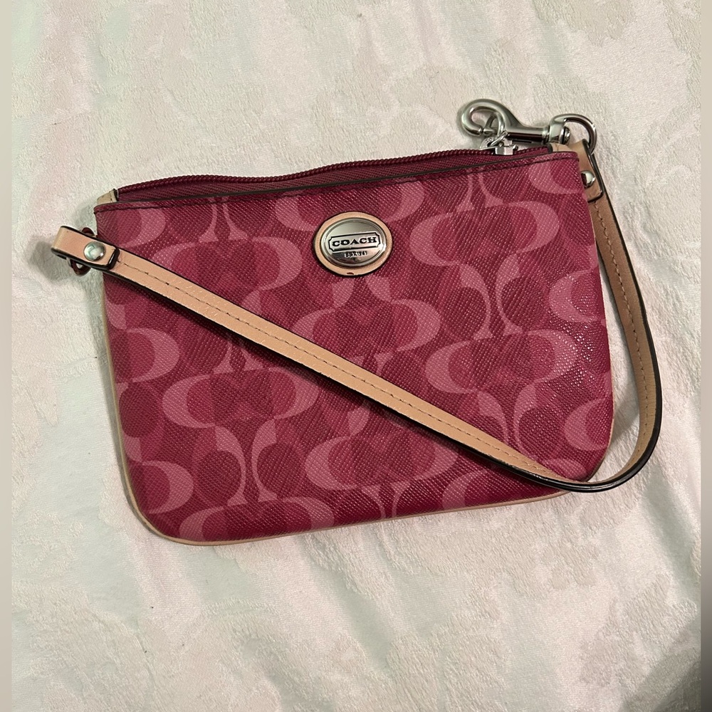 Coach Wristlet Wallet
